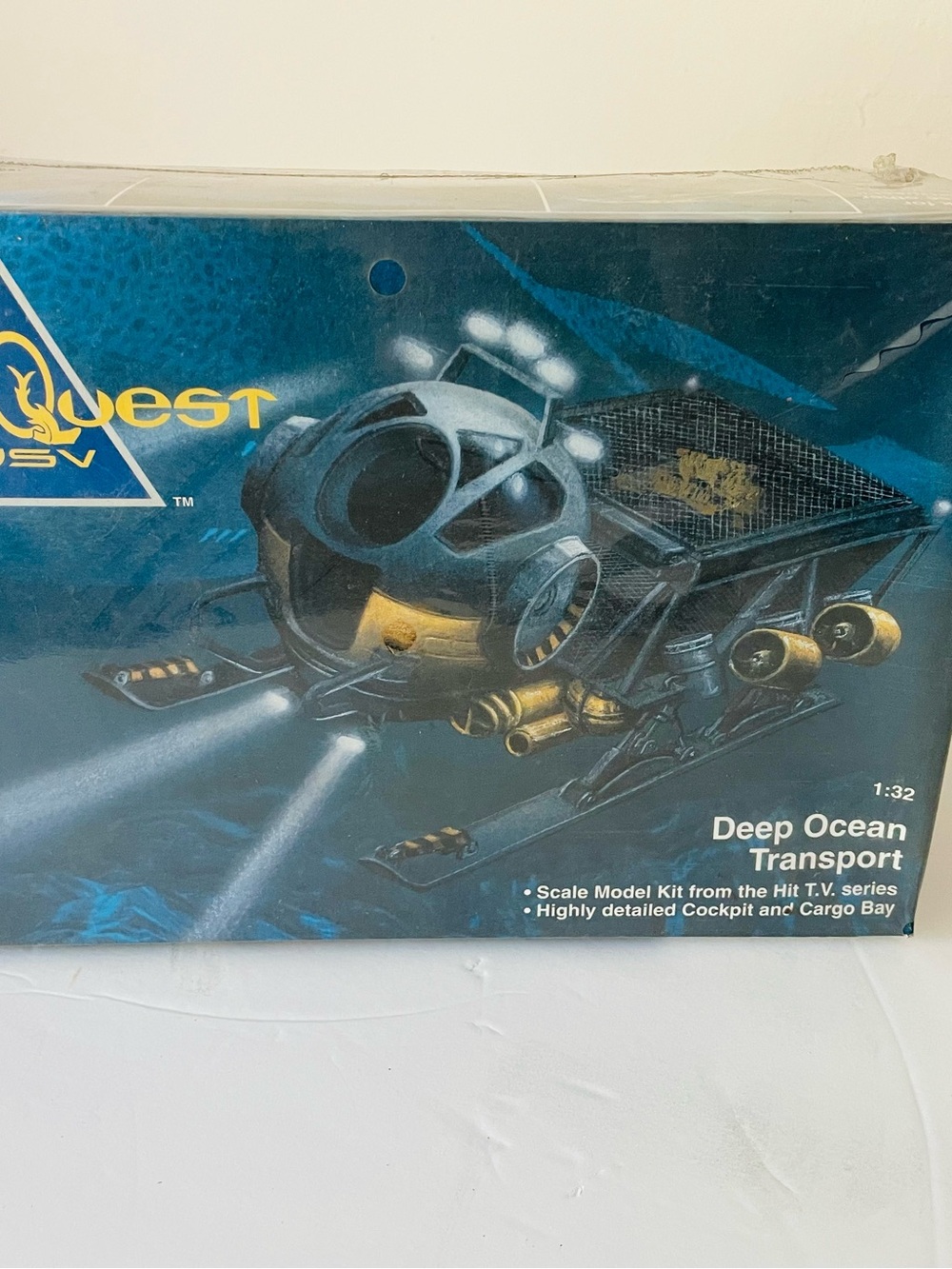 Monogram Seaquest DSV Deep Ocean Transport Model Kit Sealed